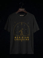 Meridian Crossing astronomy t-shirt | Umbra Void