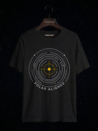 Polar Aligned astronomy t-shirt | Umbra Void