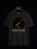Defend The Dark Telescope astronomy t-shirt | Umbra Void