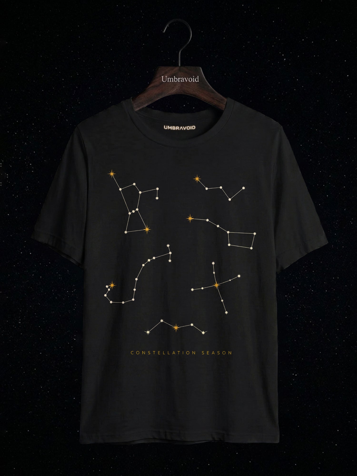 Constellation Season astronomy t-shirt | Umbra Void