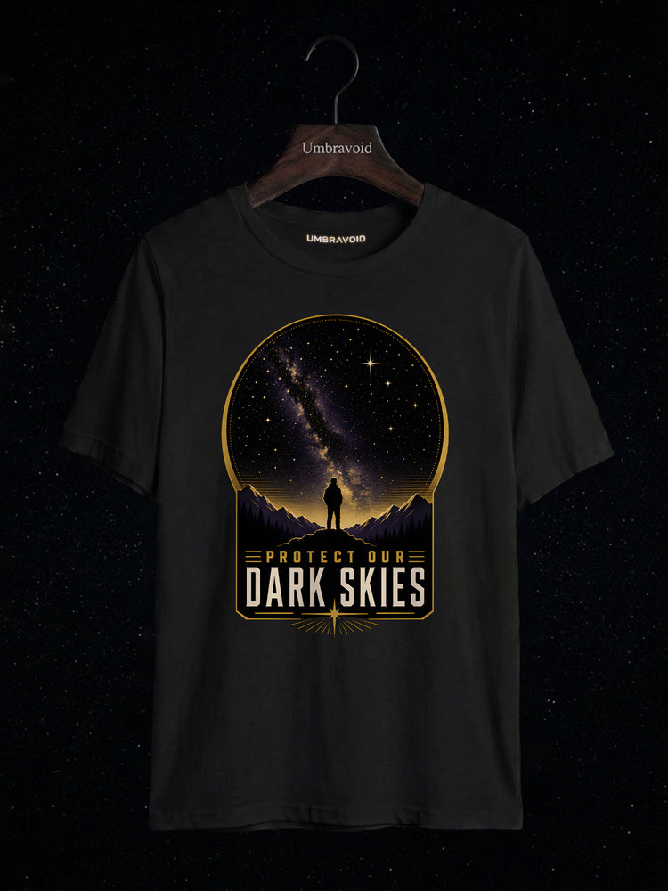 Protect Our Dark Skies astronomy t-shirt | Umbra Void