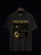 Habitable Zone Hunter astronomy t-shirt | Umbra Void