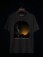 Dark Sky Paradise vs Backyard Sky astronomy t-shirt | Umbra Void