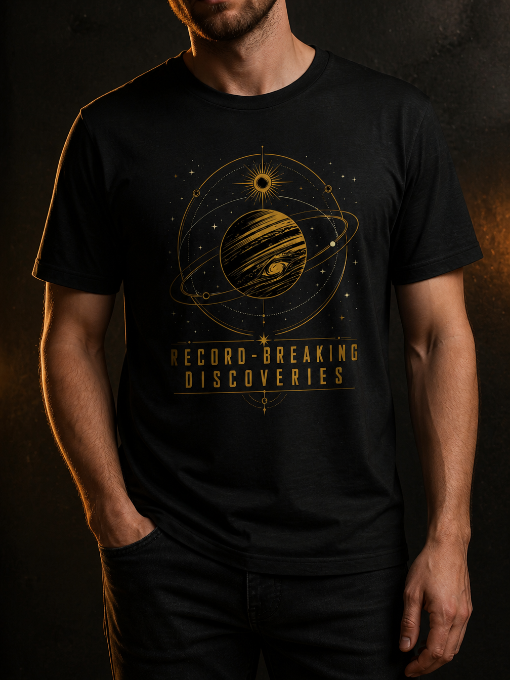 Record-Breaking Discoveries astronomy t-shirt | Umbra Void