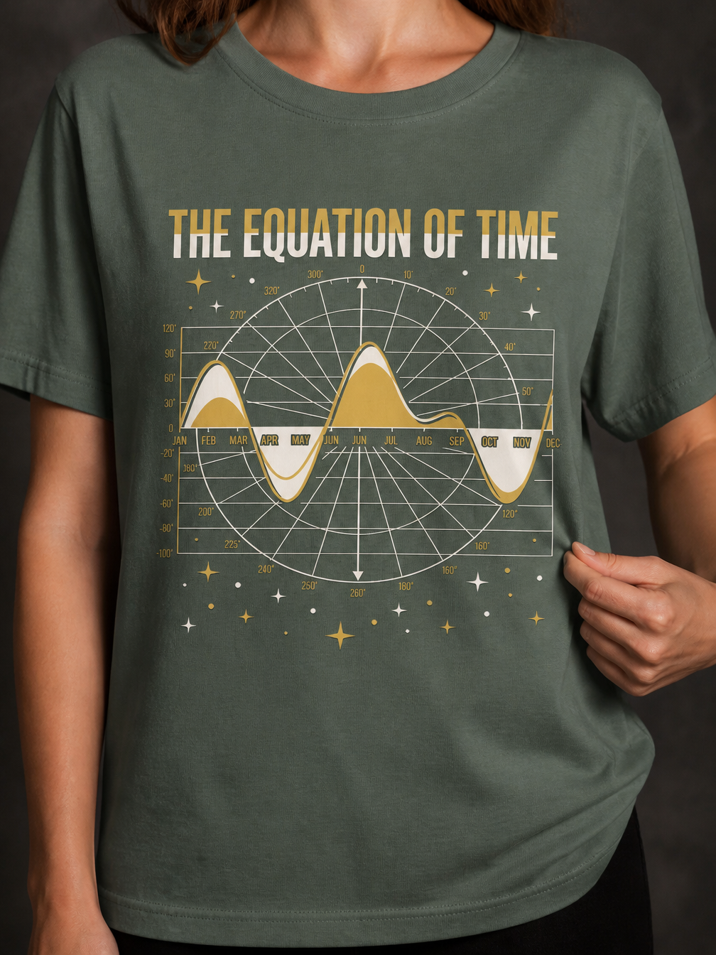 The Equation Of Time astronomy t-shirt | Umbra Void