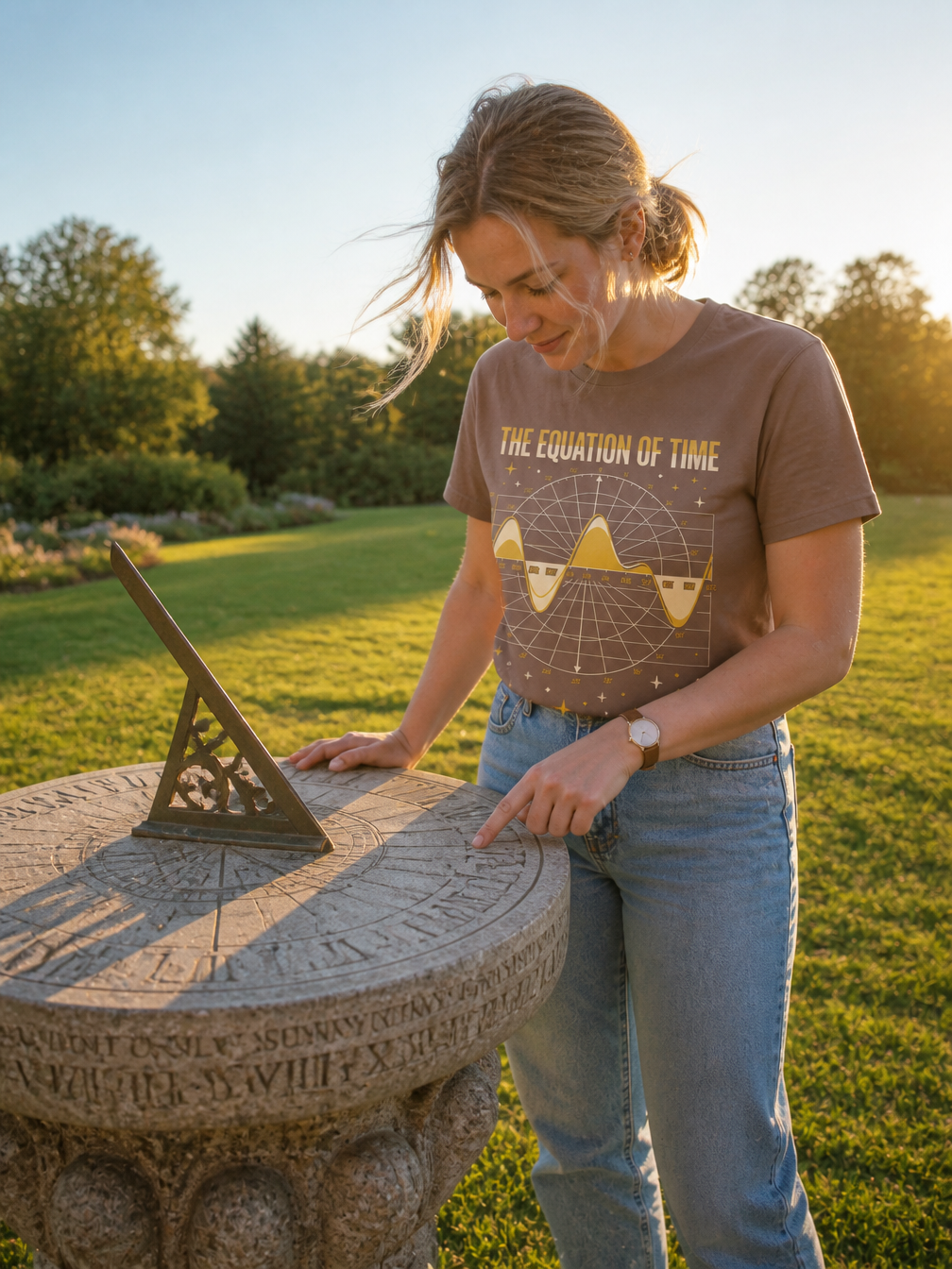 The Equation Of Time astronomy t-shirt | Umbra Void
