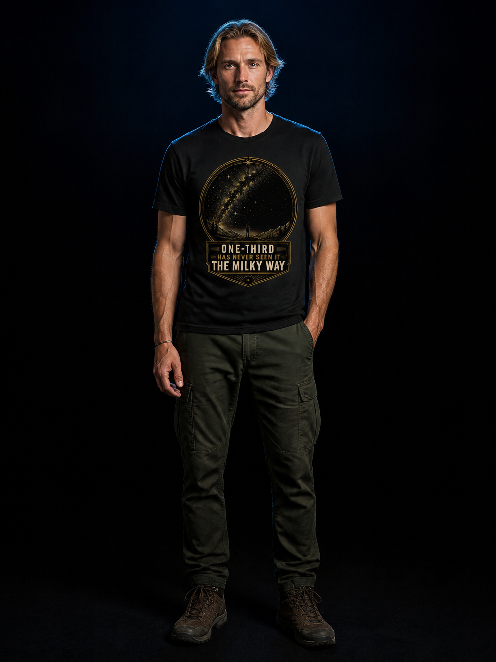 One-Third Has Never Seen The Milky Way astronomy t-shirt | Umbra Void