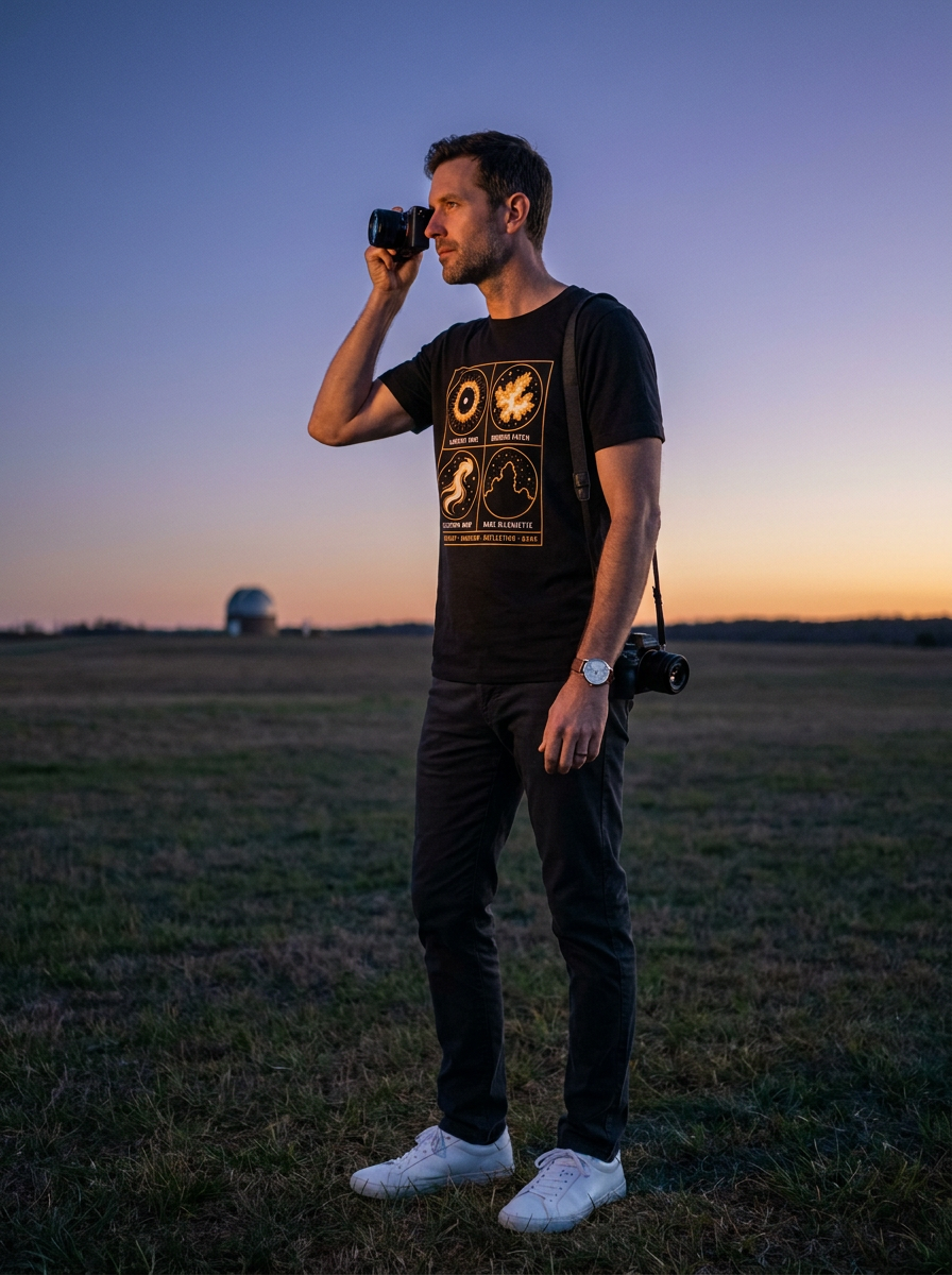 Nebula Types Field Guide astronomy t-shirt | Umbra Void