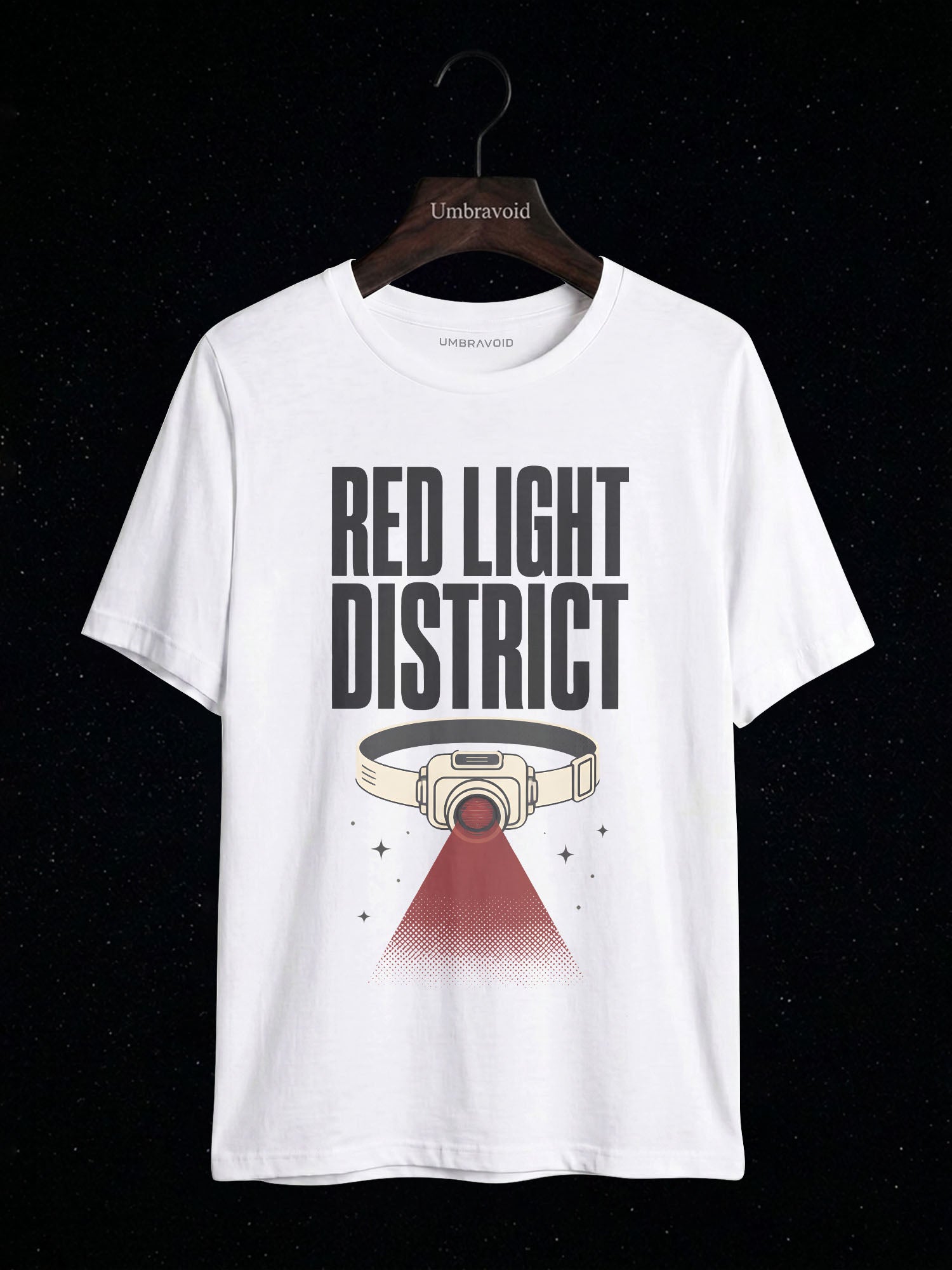 Red Light District astronomy t-shirt | Umbra Void