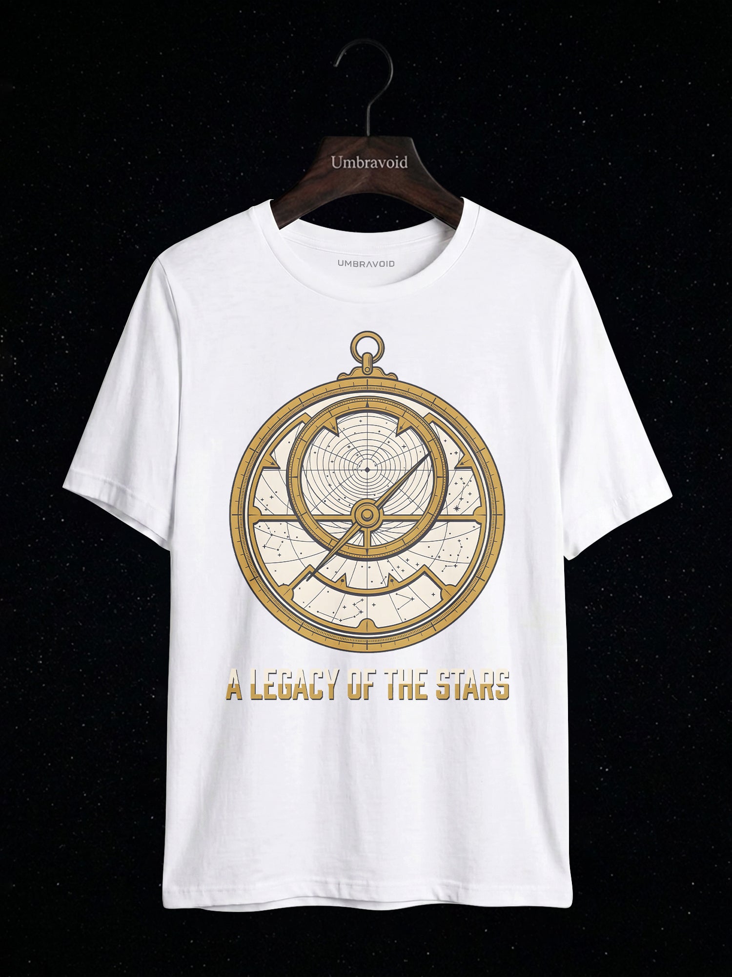 A Legacy Of The Stars astronomy t-shirt | Umbra Void