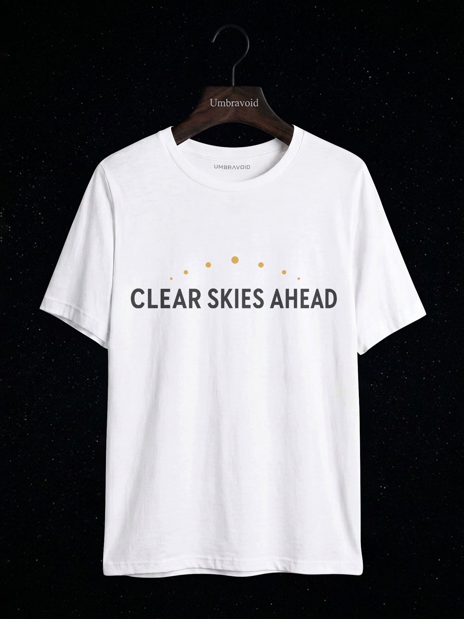 Clear Skies Ahead astronomy t-shirt | Umbra Void